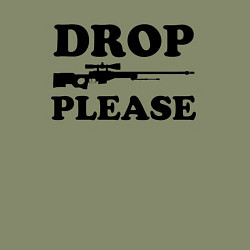 Свитшот хлопковый мужской Drop Please, цвет: авокадо — фото 2