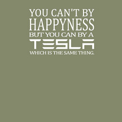 Свитшот хлопковый мужской Тесла счастье, цвет: авокадо — фото 2