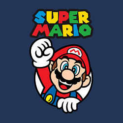 Свитшот хлопковый мужской Mario, цвет: тёмно-синий — фото 2