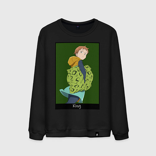 Мужской свитшот Кинг / Черный – фото 1