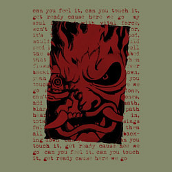 Свитшот хлопковый мужской Cyberpunk 2077 SAMURAI, цвет: авокадо — фото 2