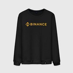 Мужской свитшот BINANCE БИНАНС БИРЖА