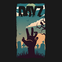 Свитшот хлопковый мужской DAYZ ДЕЙЗИ Z, цвет: черный — фото 2