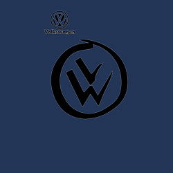 Свитшот хлопковый мужской Volkswagen, цвет: тёмно-синий — фото 2