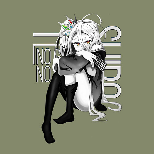 Мужской свитшот No Game No Life / Авокадо – фото 3