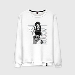 Свитшот хлопковый мужской Реви, цвет: белый