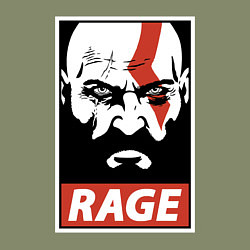 Свитшот хлопковый мужской RAGE GOW, цвет: авокадо — фото 2