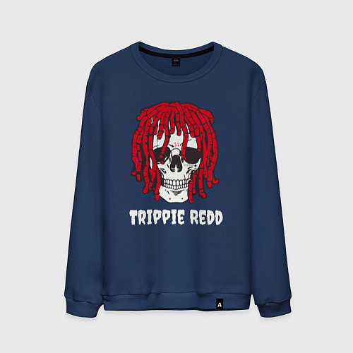 Мужской свитшот TRIPPIE REDD / Тёмно-синий – фото 1