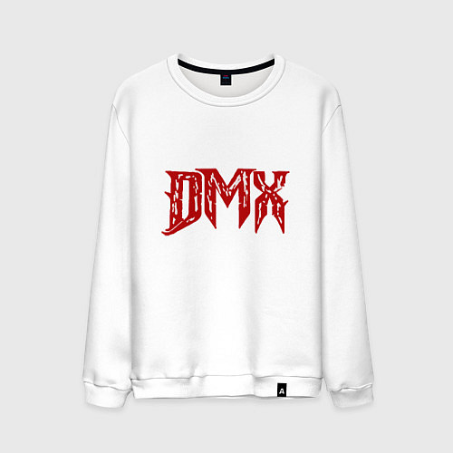 Мужской свитшот DMX - Red & White / Белый – фото 1