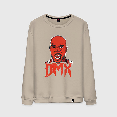 Мужской свитшот DMX Red / Миндальный – фото 1