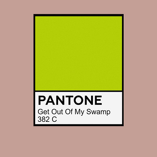 Мужской свитшот Shrek: Pantone Color / Пыльно-розовый – фото 3