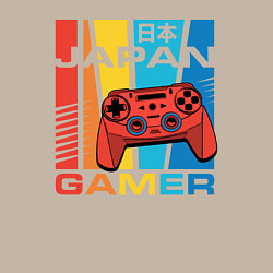 Свитшот хлопковый мужской JAPAN GAMER ГЕЙМЕР, цвет: миндальный — фото 2