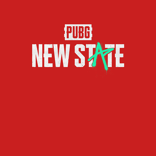 Мужской свитшот PUBG NEW STATE ПАБГ / Красный – фото 3