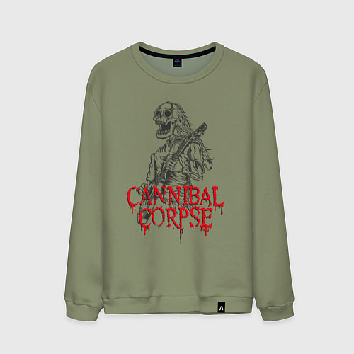 Мужской свитшот Cannibal Corpse Труп Каннибала Z / Авокадо – фото 1