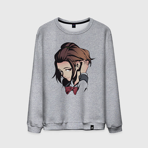 Мужской свитшот Сатоми / Меланж – фото 1