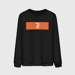 Свитшот хлопковый мужской Juventus Tee Cut & Sew 2021, цвет: черный