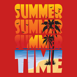 Свитшот хлопковый мужской SUMMER TIME, цвет: красный — фото 2