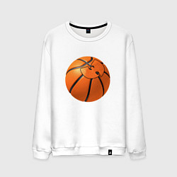 Свитшот хлопковый мужской Basketball Wu-Tang, цвет: белый