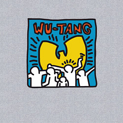 Свитшот хлопковый мужской Wu-Tang People, цвет: меланж — фото 2