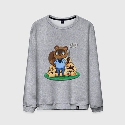 Мужской свитшот Golf Crossing / Меланж – фото 1