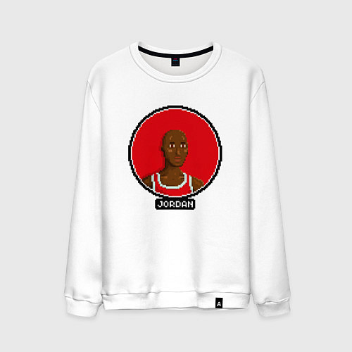 Мужской свитшот Retro Jordan / Белый – фото 1