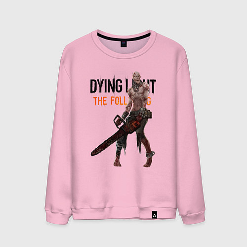 Мужской свитшот Dying light Зараженный / Светло-розовый – фото 1