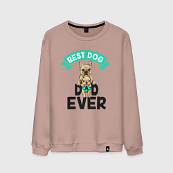 Мужской свитшот Best Dog, Dad Ever