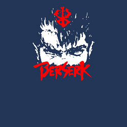 Свитшот хлопковый мужской BERSERK LOGOS, цвет: тёмно-синий — фото 2