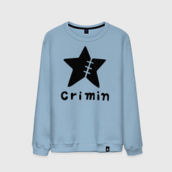 Свитшот хлопковый мужской Crimin бренд One Piece, цвет: мягкое небо