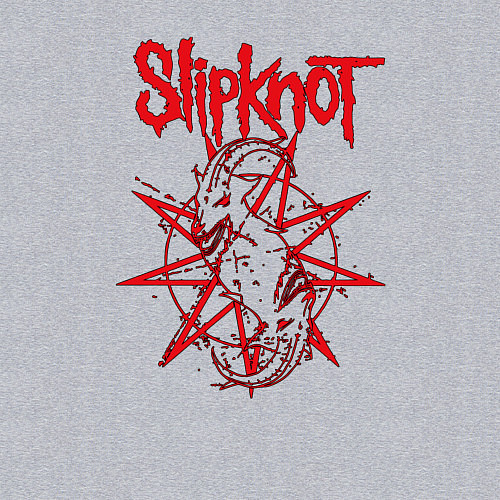 Мужской свитшот Slipknot Slip Goats Art / Меланж – фото 3