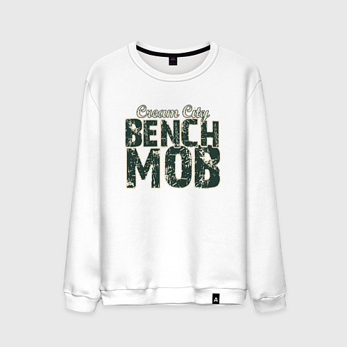 Мужской свитшот Milwaukee Bench Mob / Белый – фото 1