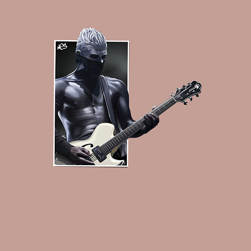 Мужской свитшот Уэс / Пыльно-розовый – фото 3