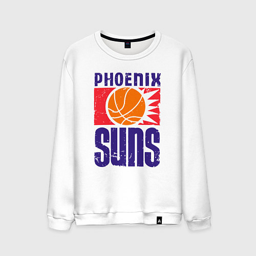 Мужской свитшот Phoenix Suns / Белый – фото 1