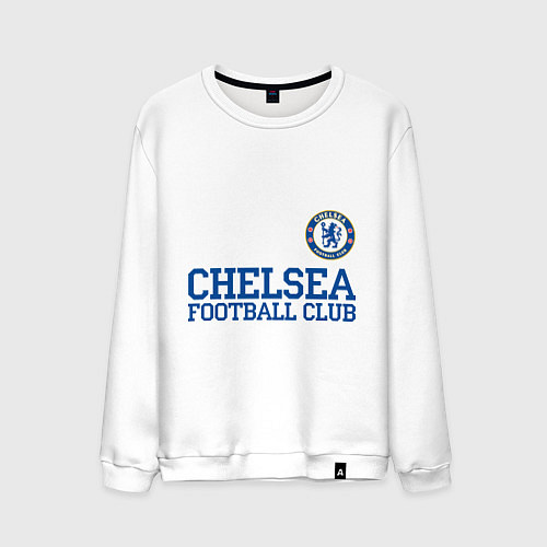 Мужской свитшот Chelsea FC: Blue / Белый – фото 1