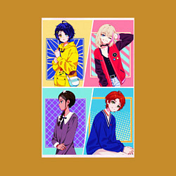 Свитшот хлопковый мужской Приоритет чудо-яйца Ай, цвет: горчичный — фото 2