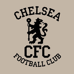 Свитшот хлопковый мужской Chelsea CFC, цвет: миндальный — фото 2