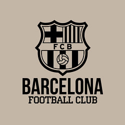 Свитшот хлопковый мужской Barcelona FC, цвет: миндальный — фото 2