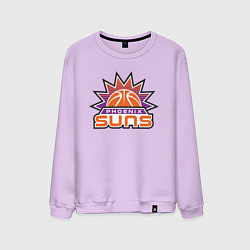 Свитшот хлопковый мужской Phoenix Suns, цвет: лаванда