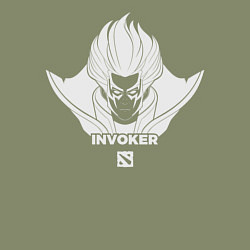 Свитшот хлопковый мужской Invoker из Доты 2, цвет: авокадо — фото 2