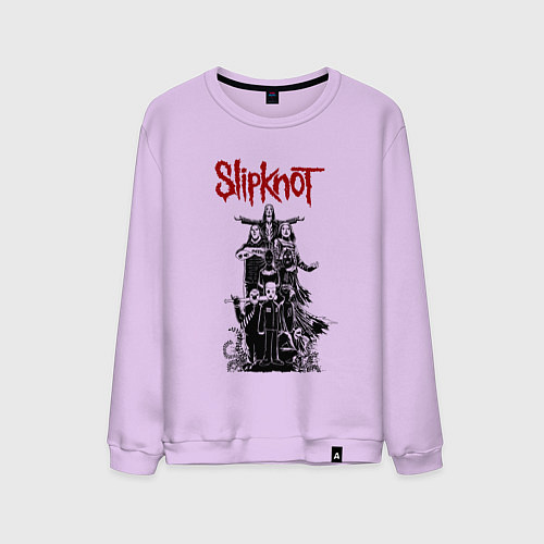 Мужской свитшот SLIPKNOT СЛИПКНОТ Z / Лаванда – фото 1