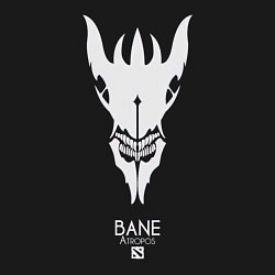 Свитшот хлопковый мужской Bane из Доты 2, цвет: черный — фото 2