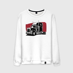 Мужской свитшот Truck red