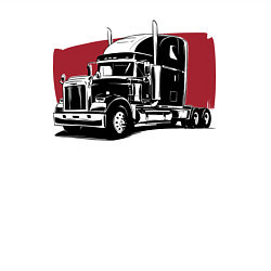 Свитшот хлопковый мужской Truck red, цвет: белый — фото 2