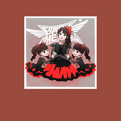 Свитшот хлопковый мужской Метал Малышки, цвет: кирпичный — фото 2