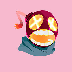 Свитшот хлопковый мужской Whitty, цвет: светло-розовый — фото 2