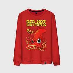 Свитшот хлопковый мужской RED HOT CHILI PEPPERS, цвет: красный