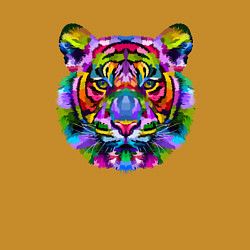Свитшот хлопковый мужской Amazing Tiger, цвет: горчичный — фото 2