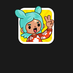 Свитшот хлопковый мужской Icon Toca Boca, цвет: черный — фото 2