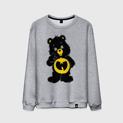 Свитшот хлопковый мужской Wu-Tang Bear, цвет: меланж