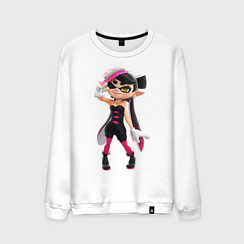 Мужской свитшот Splatoon1 / Белый – фото 1